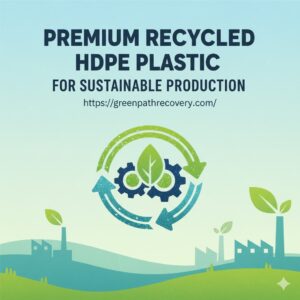 Premium Recycled HDPE Plastic for Sustainable Production