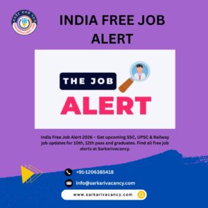 india free job alert