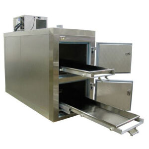 What Are the Key Features of a Two Body Cool Mortuary and a Mobile Incinerator?