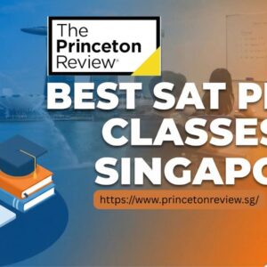thumbnail image of a article with text of best sat prep classes in singapore.