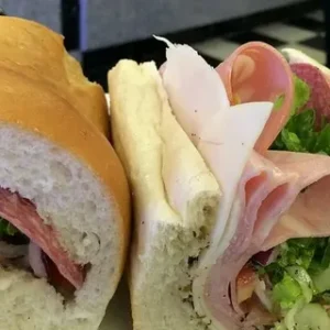 Fast food delivery in Palatine IL featuring local white pie pizza