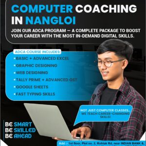 Computer Coaching in Nangloi