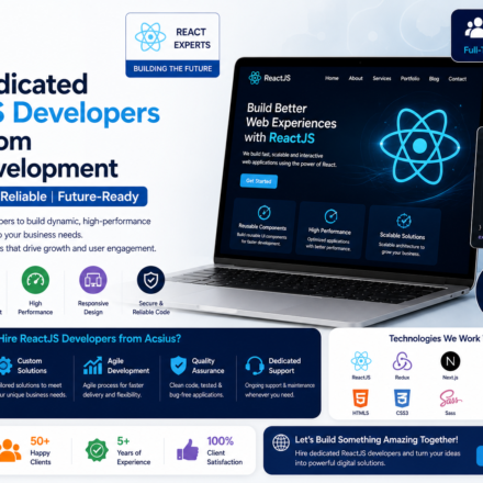 Hire Dedicated ReactJS Developers